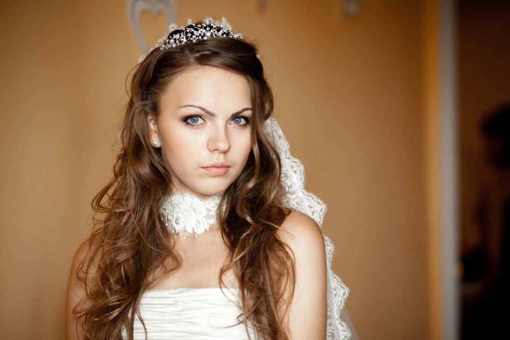 Нежный макияж невесты